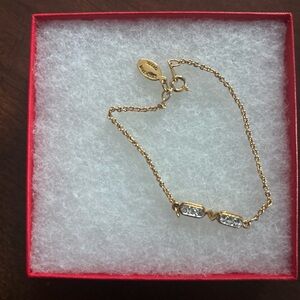 Authentic Vintage Gold-toned Mario Valentino Bracelet size 7.5